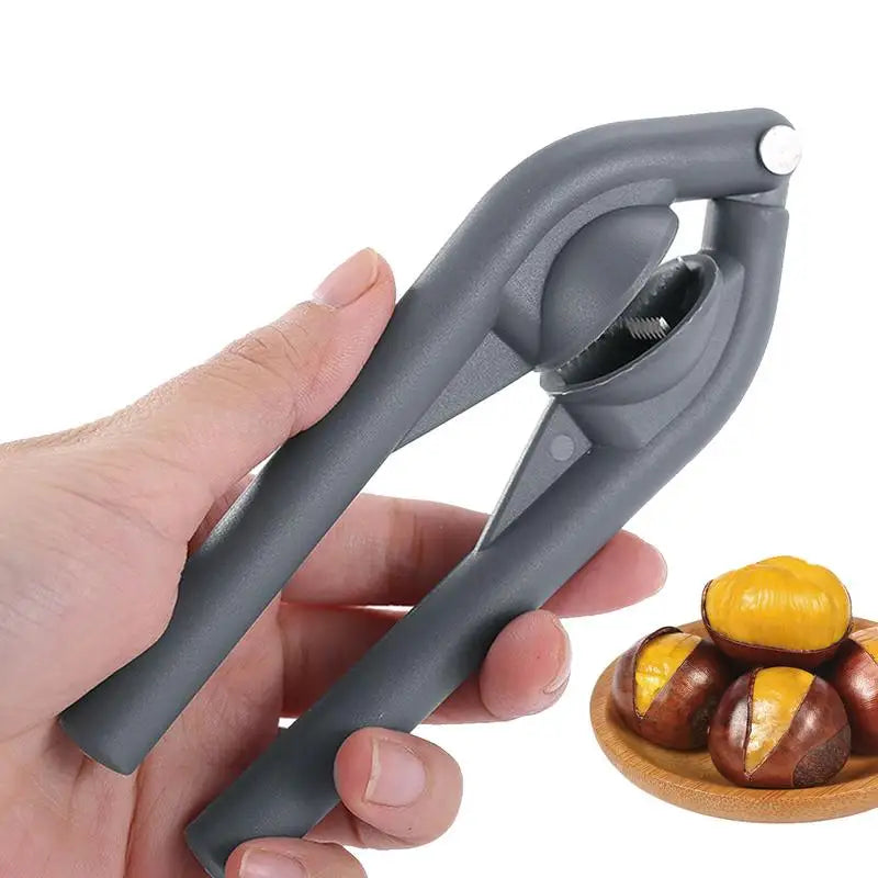 2-in-1 Chestnut & Walnut Cracker, Quick Nut Opener Sheller Kitchen Tool